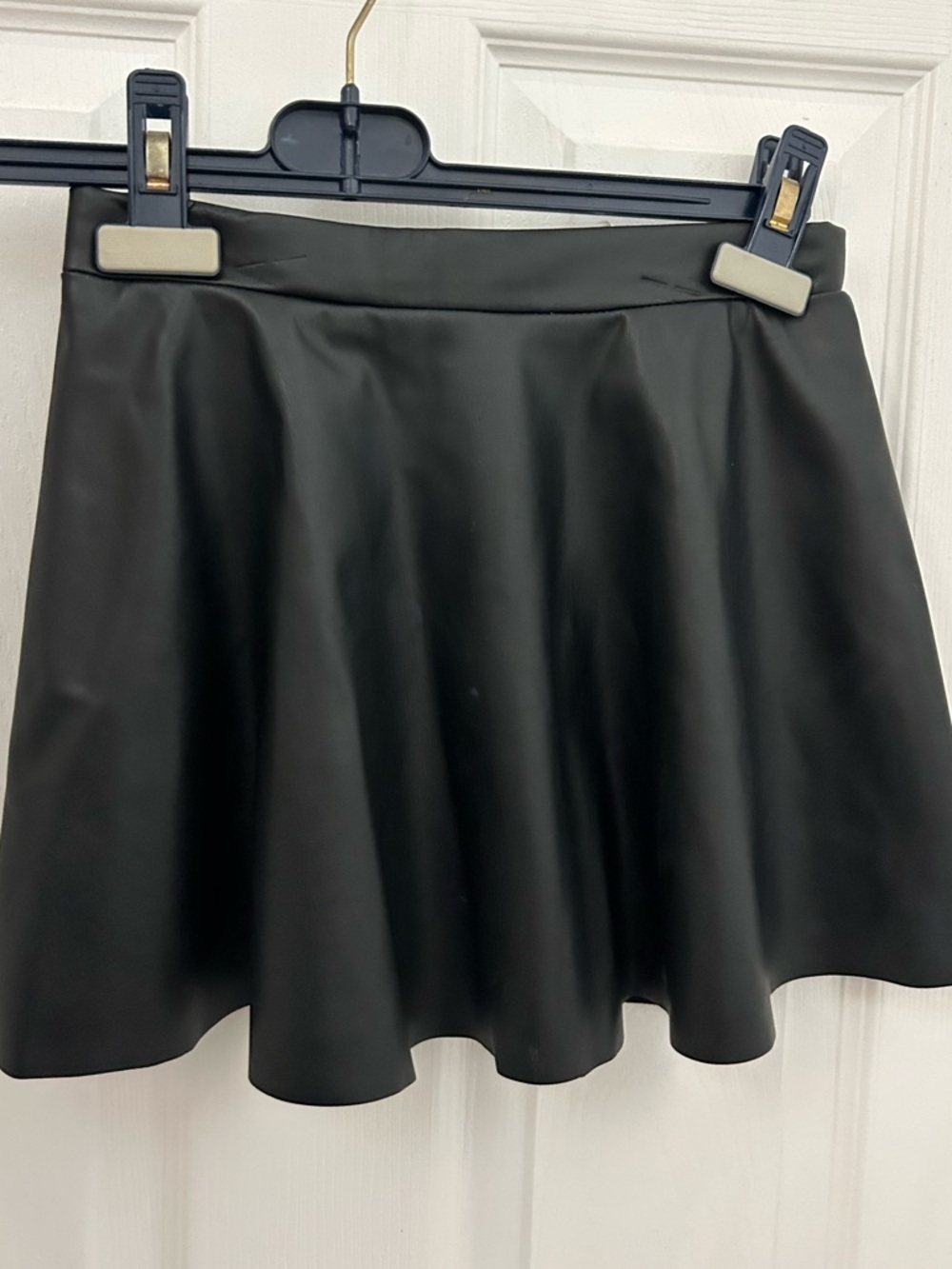 H&M Faux Leather Skirt, Sz 6-7